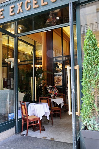 entrée brasserie L'Excelsior, Art Déco