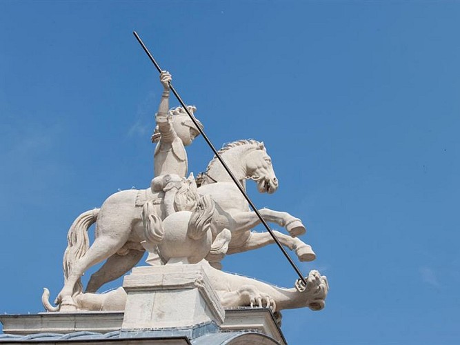 Porte Saint-Georges, Ville Neuve