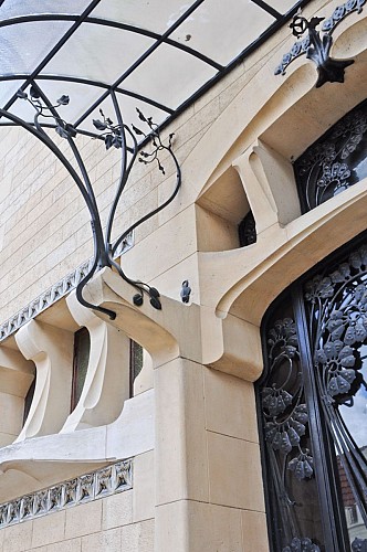 entrée villa Majorelle, Art nouveau