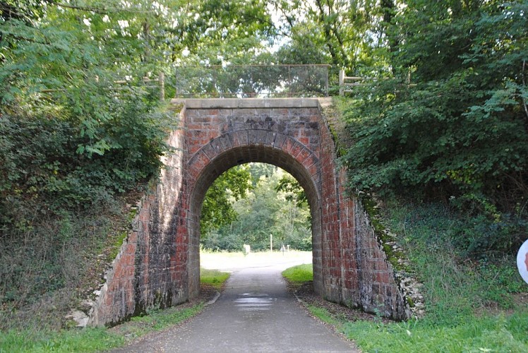 Etang de Lourquen - Pont voie verte de Chalosse
