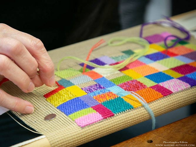 Atelier de Marie-Valerie ©Maxime Authier