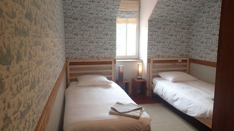 Chambre Jouy Bleue Gîte Haras Ettevaux