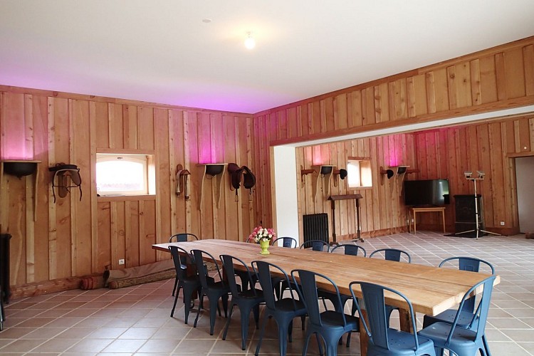 salle de séminaire Haras d'Ettevaux en option