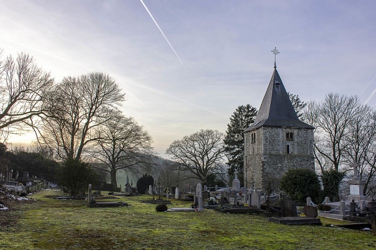 La tour de l’ancienne église Saint-Victor