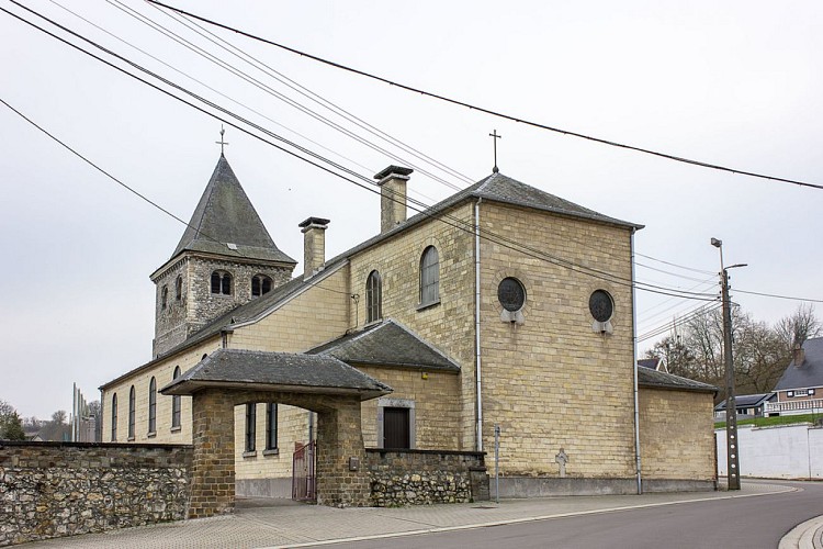 La tour de l’église Saint-Lambert