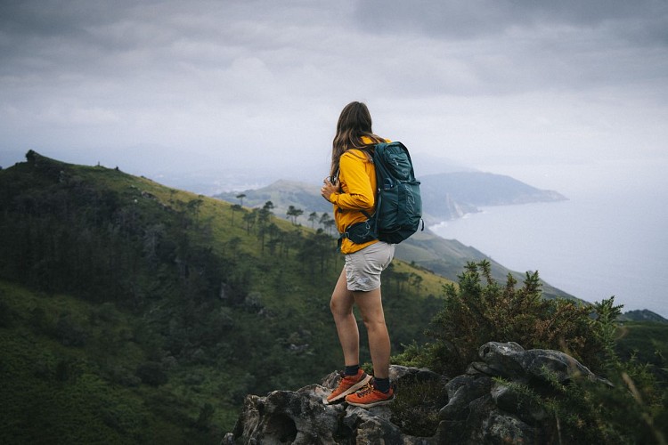 Vue depuis le mont Jaizkibel