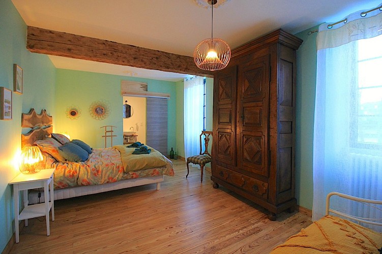 L-air d-Aspe - chambre 3.2 - LESCUN (©BORDENAVE BETTY)