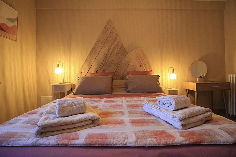 L-air d-Aspe - chambre 2 bis - LESCUN (©BORDENAVE BETTY)