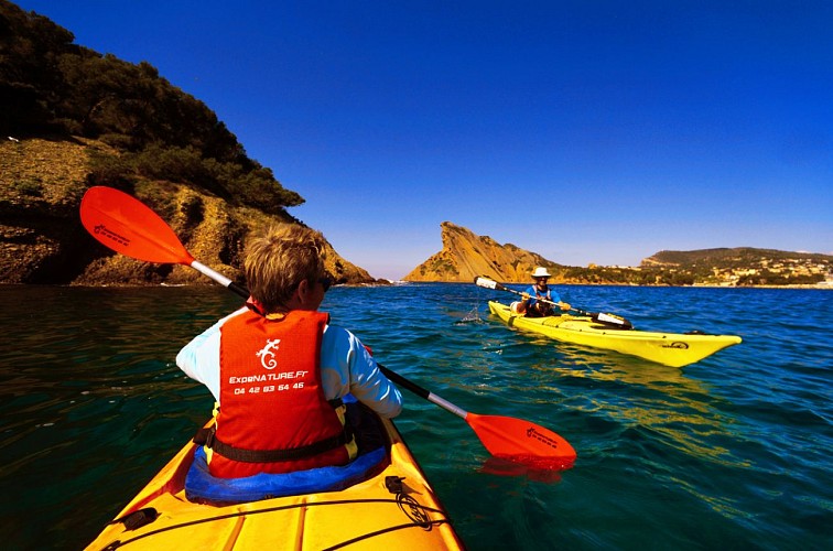 Escapade encadrée Kayak de mer avec ExpéNature