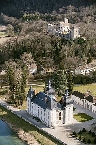 The medieval town of Vertrieu