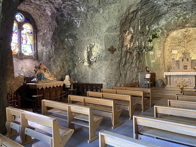 St Michael’s monolithic chapel