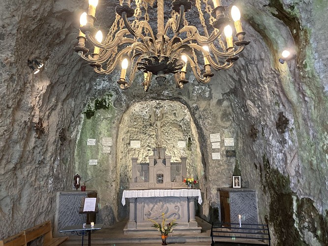 St Michael’s monolithic chapel
