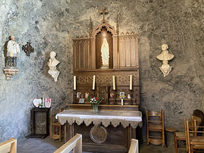 St Michael’s monolithic chapel