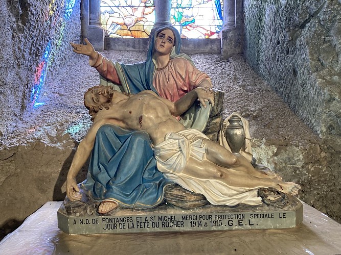 St Michael’s monolithic chapel