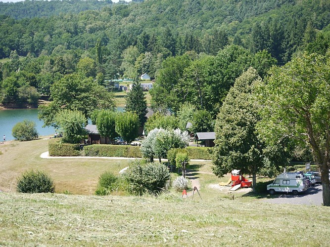 Chalets in Longayroux campsite