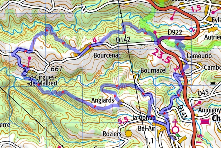 Base d'activités VTT "Monts et barrages"