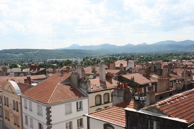 Riom, historische hoofdstad van Auvergne