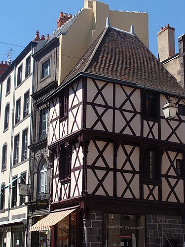 Riom, historische hoofdstad van Auvergne