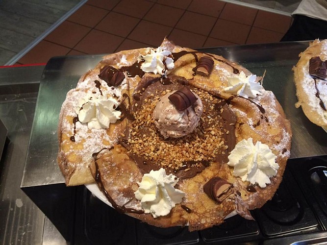Restaurant Aux délices de Marie - Pau - crêpe sucrée 2