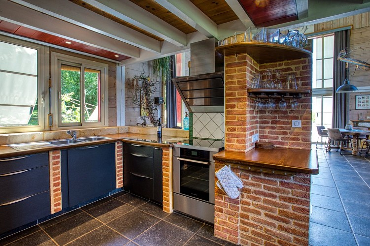 La clé des étoiles coin cuisine