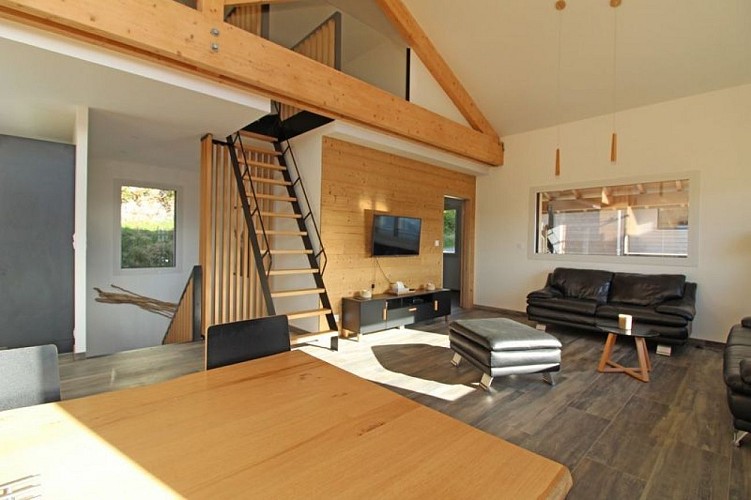 Chalet 10 Personen - Le Rihutt - Modernes Chalet mit freiem Blick