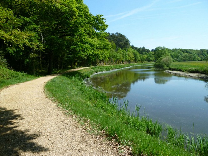 Canal de Nantes à Brest et son halage