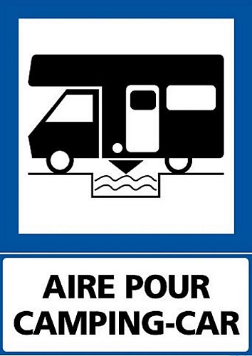 Municipal service area Camping Car- Fayence