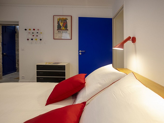 chambre-annee-60-vila-juno-saint-aubin-sur-mer