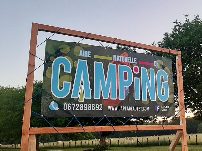 camping LA PLAGE à Autet