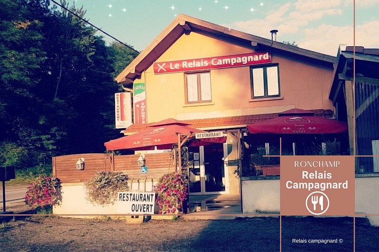 Restaurant Relais campagnard 2023 canva