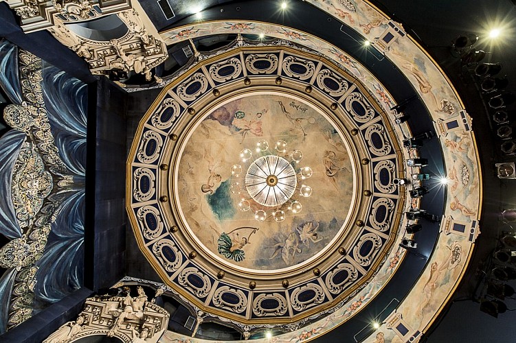 Théâtre Saint Louis - Pau - Détails plafond