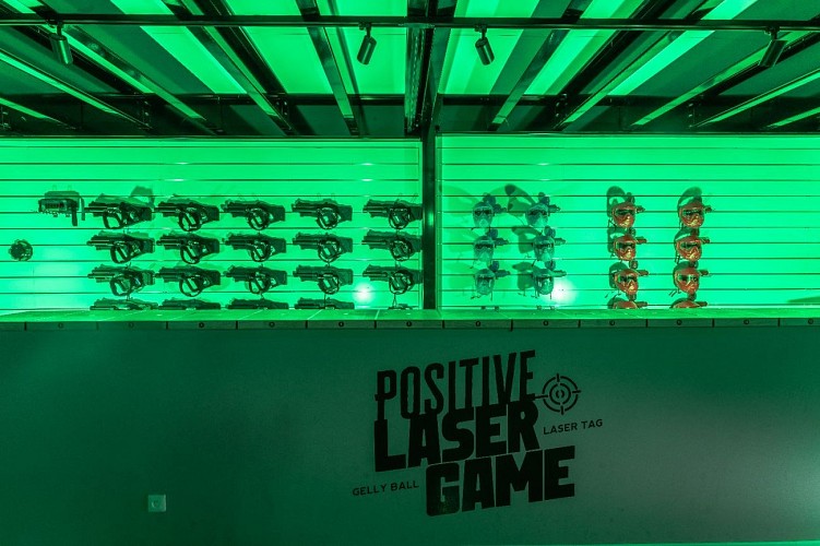 Positive Park – Trampoline, Warrior, Kid’s park & Lasergame Pau