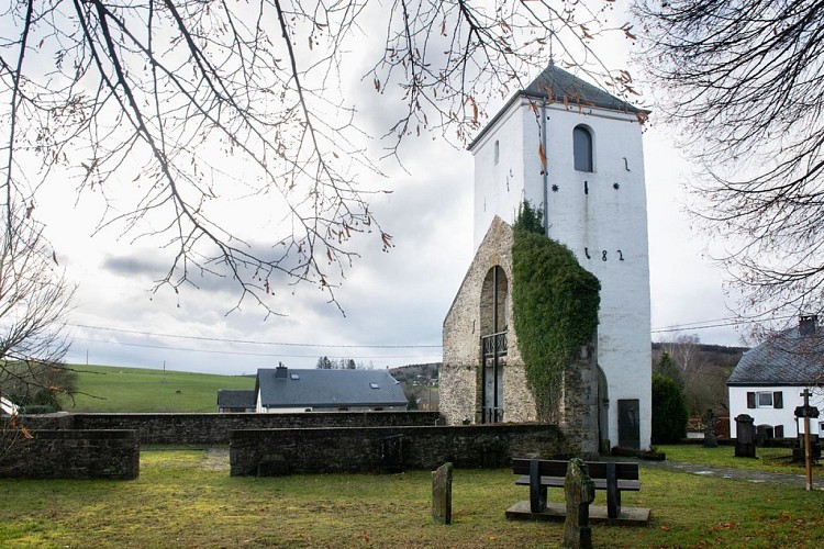 La tour de l’ancienne église Sainte-Gertrude
