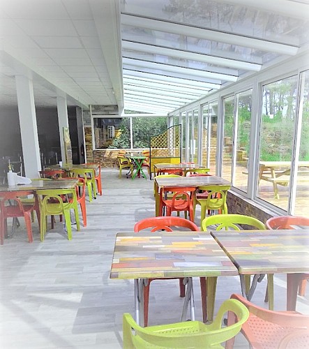 Espace sous veranda