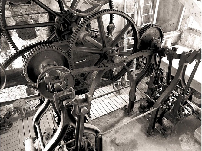 Le Petit Moulin Orbec Machinerie