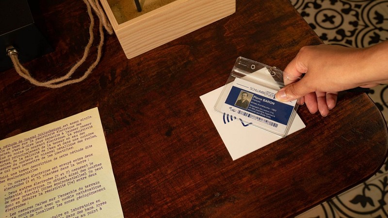 Badge Musée Schlumberger