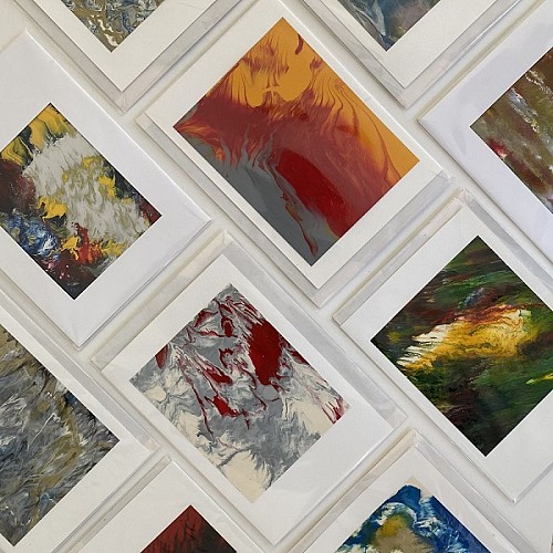 Cartes Monotypes à encadrer