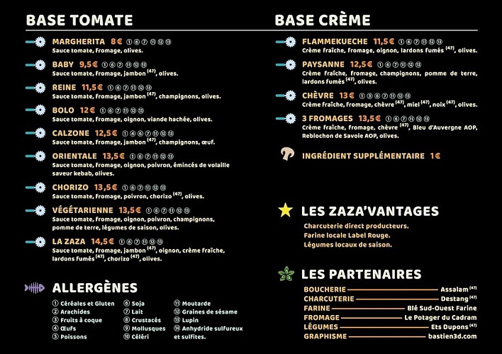 miramont de guyenne-pizzaza-nouvelle carte