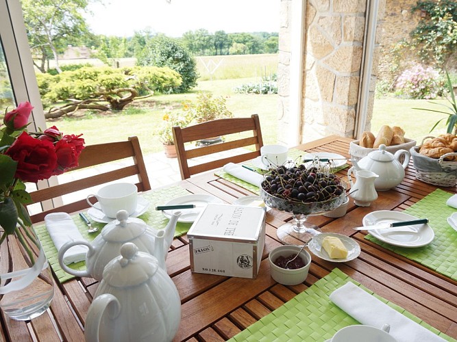Chambres d'hôtes Rochechouart - Petit déjeuner
