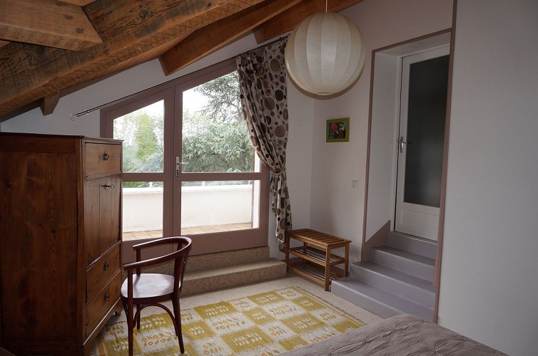 Chambres d'hôtes Rochechouart - chambre Le Cèdre Bleu