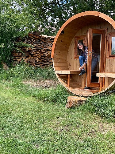 Tonneau vue extérieur