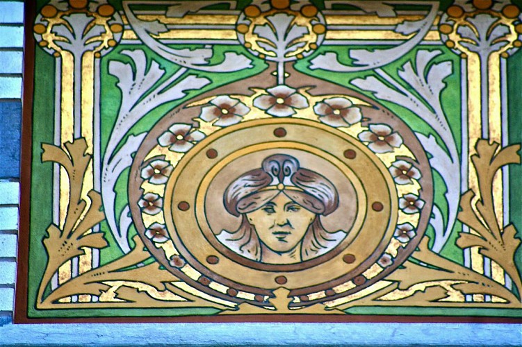 Ensemble de maisons Art Nouveau