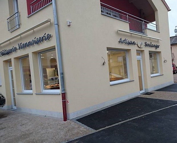 La façade de la boulangerie Linster