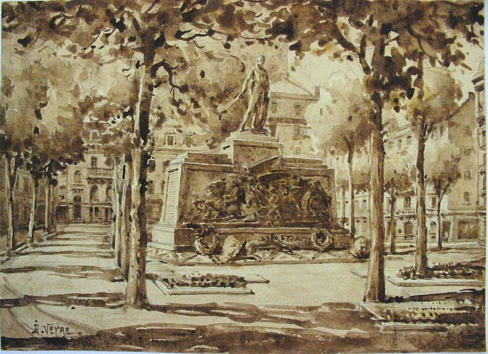 Monument aux morts, square du Général Leclerc