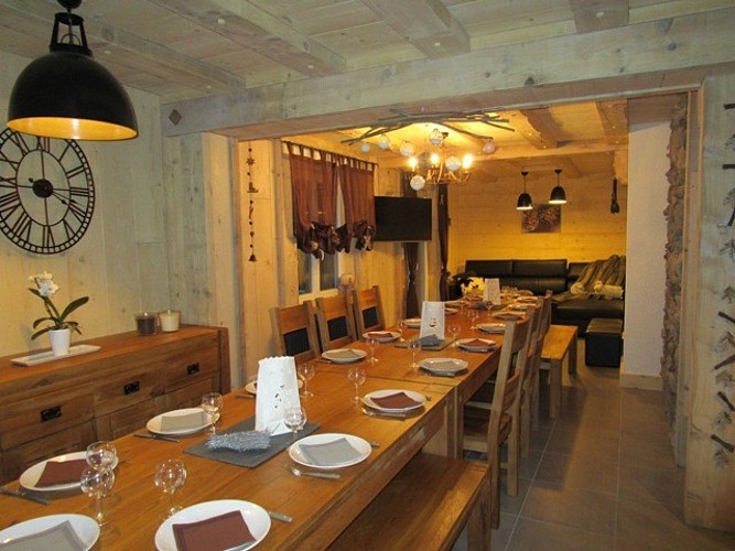 Chalet 15 personnes le moutier des fées