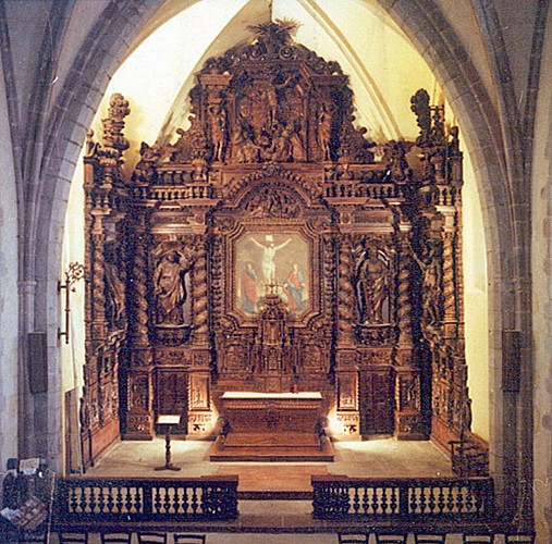 Retable de l'église Saint-Pierre les Liens (Naves)