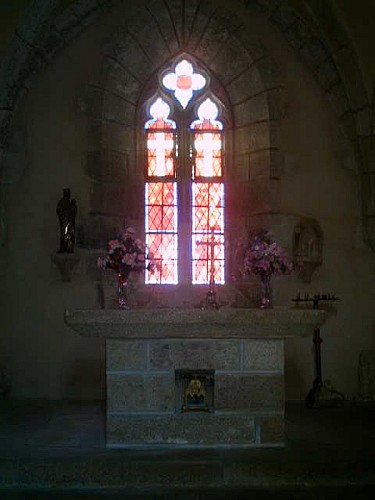 De kerk Notre Dame de Lorette - La Chapelle Baloue