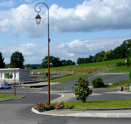 Aire d'accueil de camping-cars de Condat sur Ganaveix