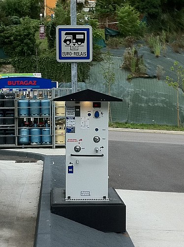 Aire d'accueil de camping-cars centre commercial Citéa