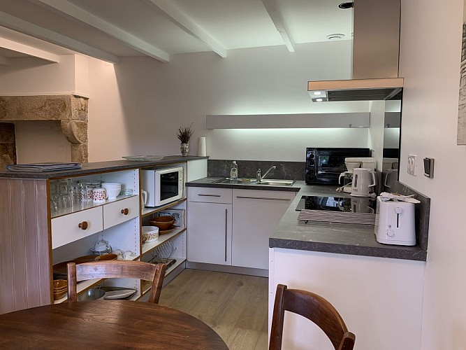 Kitchenette et coin repas